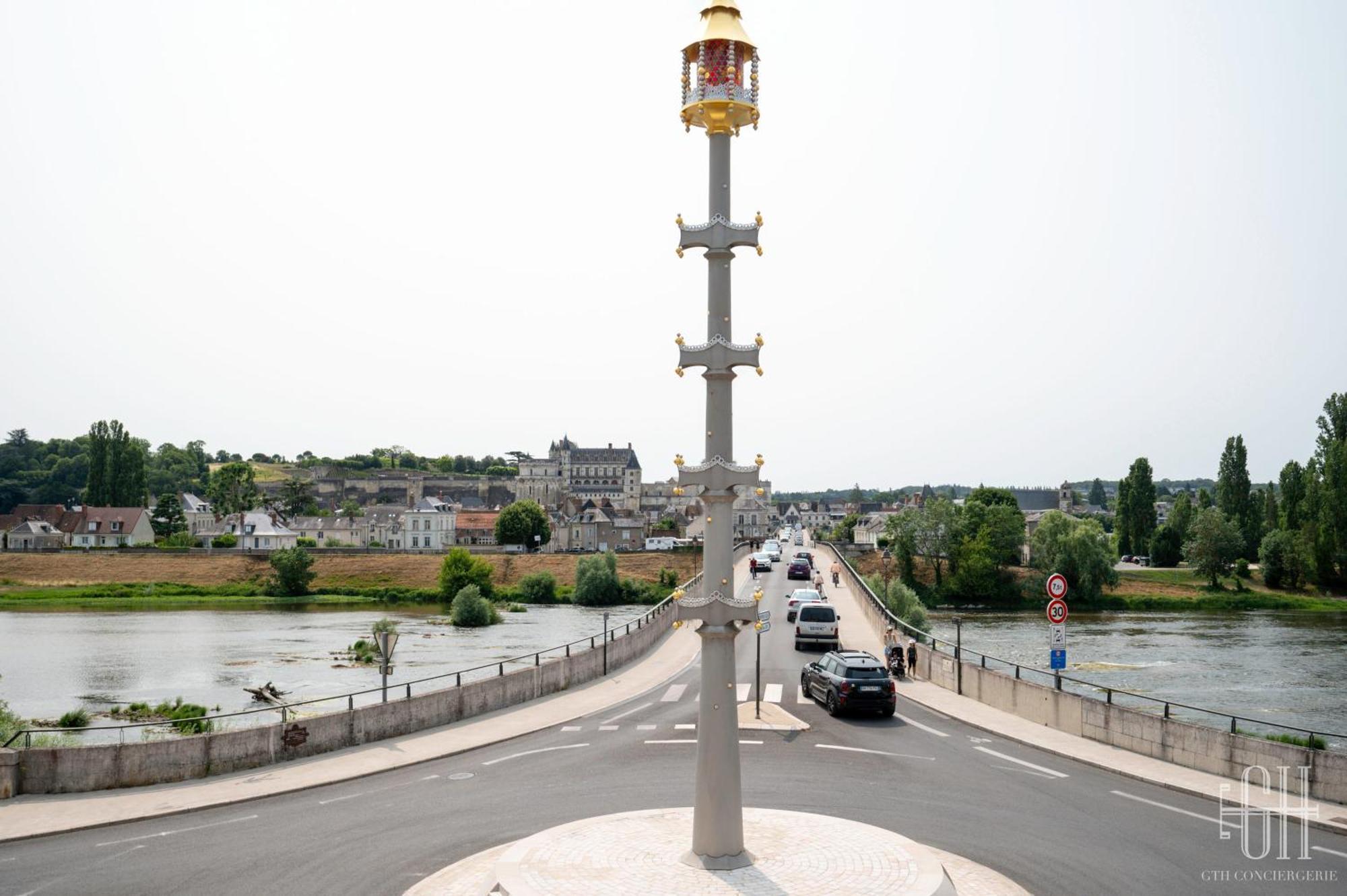 Le Valois / Vue Sur Chateau D'Amboise Kültér fotó